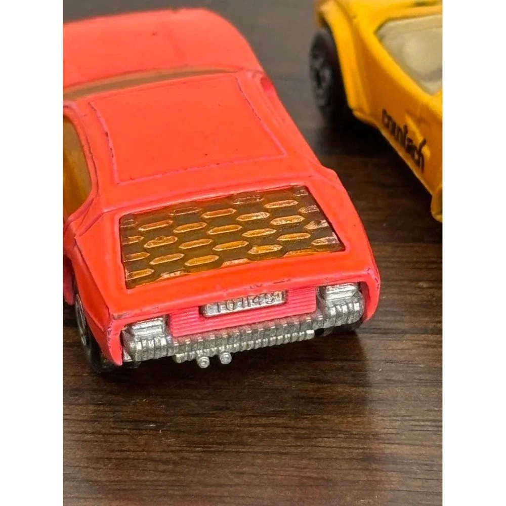Vintage Matchbox Lamborghini Lot Countach LP 5000S 1985 & Marzal 1969 Diecast
